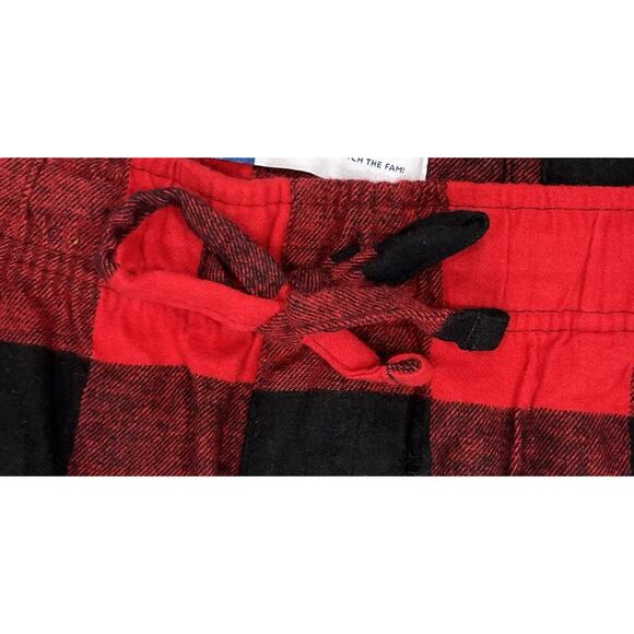 Old Navy Match The Fam Pajama Set Red And Black Paid XL I4 - Picture 8 of 16